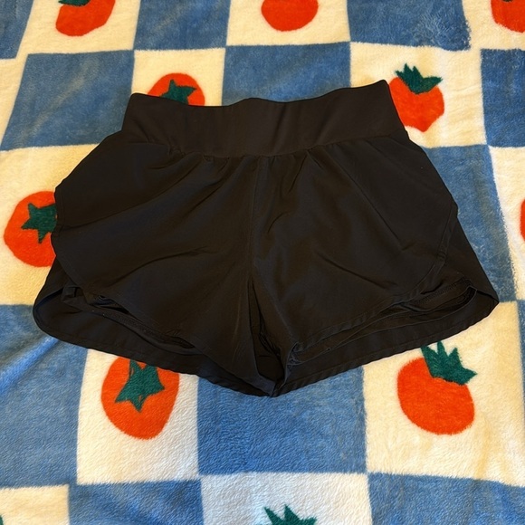 Move Theology Black Athletic Shorts - Picture 2 of 6